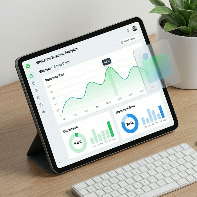 Dashboard Analytics pour piloter la performance de votre bot WhatsApp